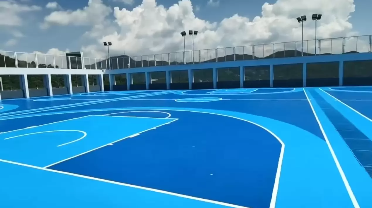 Thi công hoàn thiện sân tập Pickleball ngoài trời