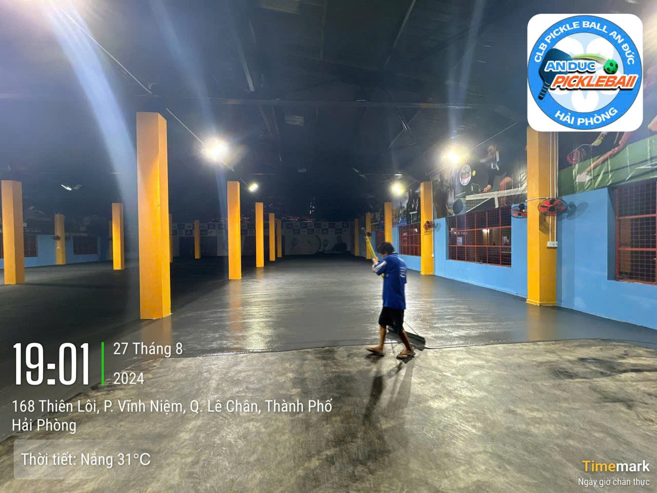 Công trình thi công thực tế tại 215 Thiên Lôi 