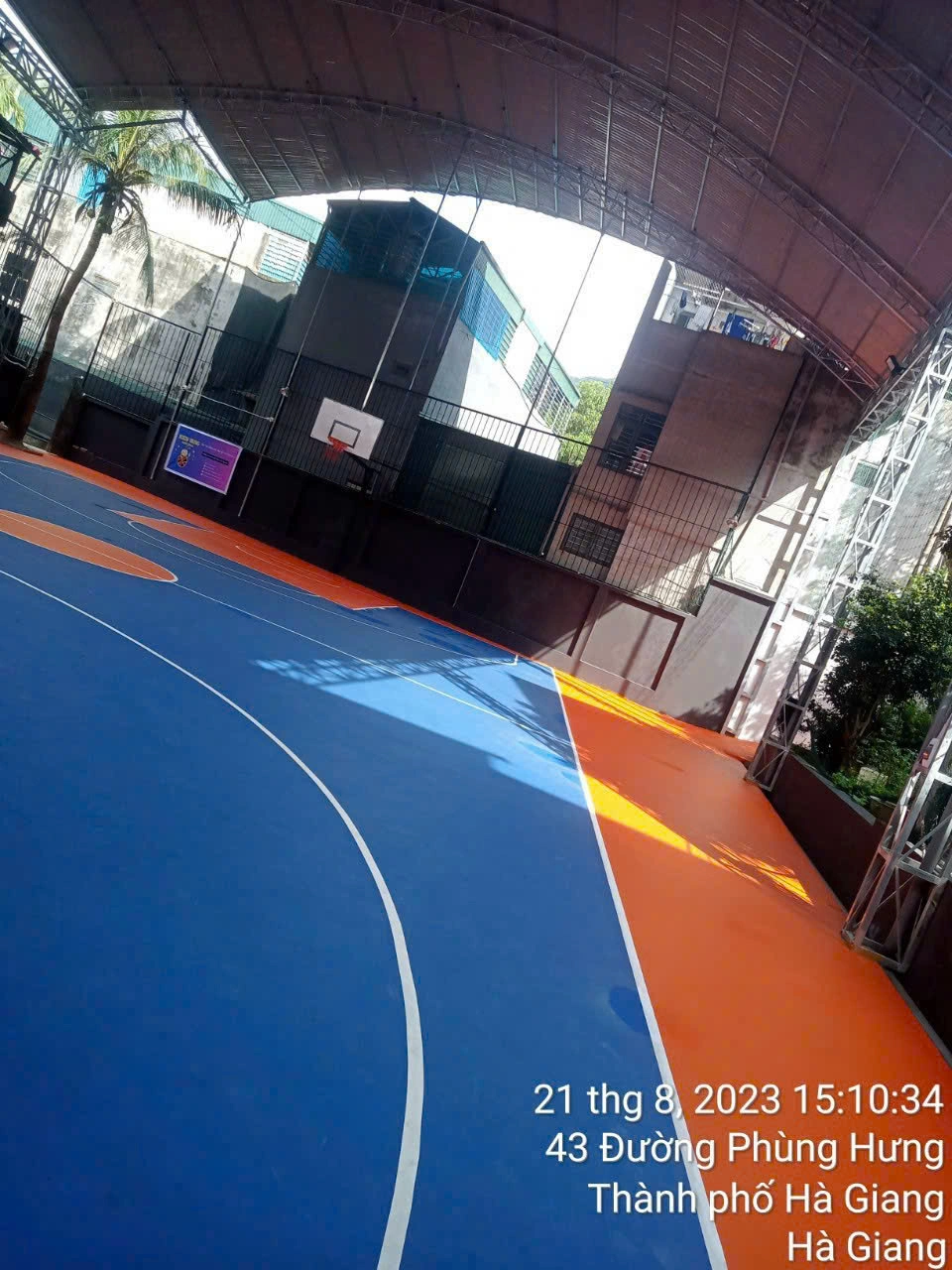 Thi công dự án sân Pickleball tại thành phố Hà Giang